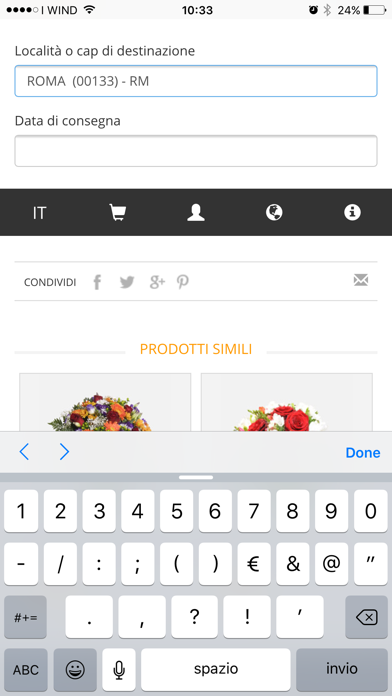 Screenshot #2 pour Interflora Italia