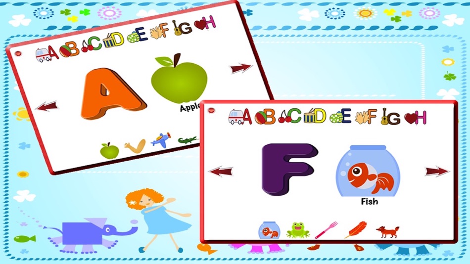 Alphabet ABC flash cards - 2.0 - (iOS)