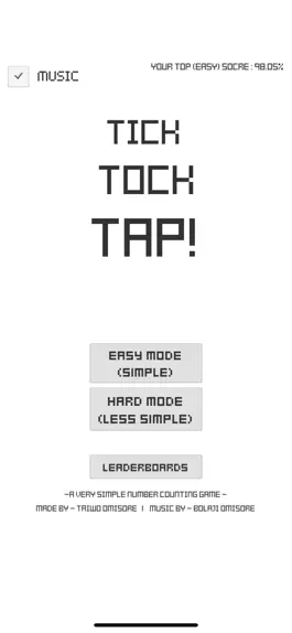 Game screenshot Tick Tock Tap mod apk