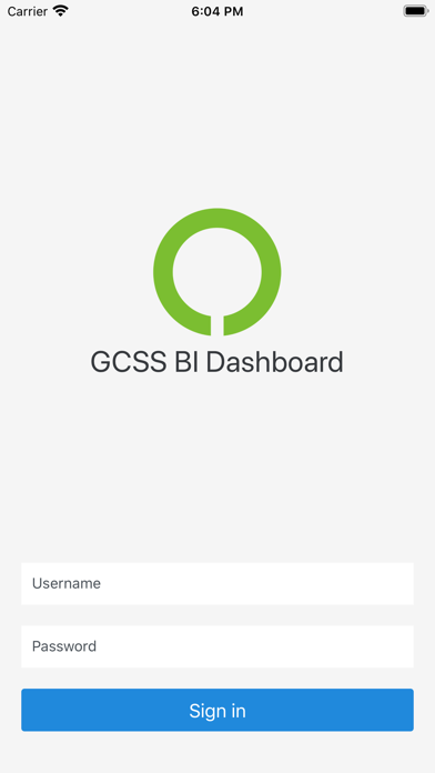Screenshot #1 pour Zong GCSS BI Dashboard