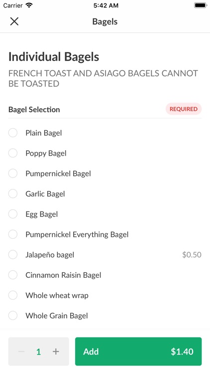 Liberty Bagels - Midtown screenshot-3