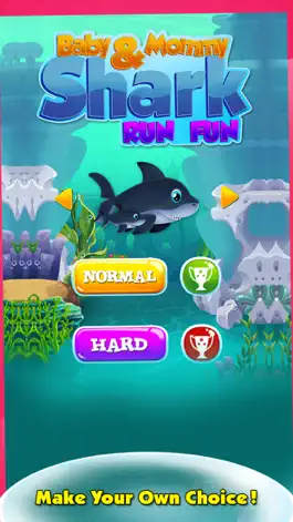 Game screenshot Baby & Mommy Shark Run Fun Do hack