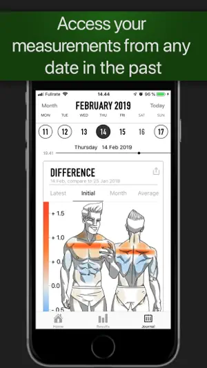 BodyBarista Body Measurements screenshot 4