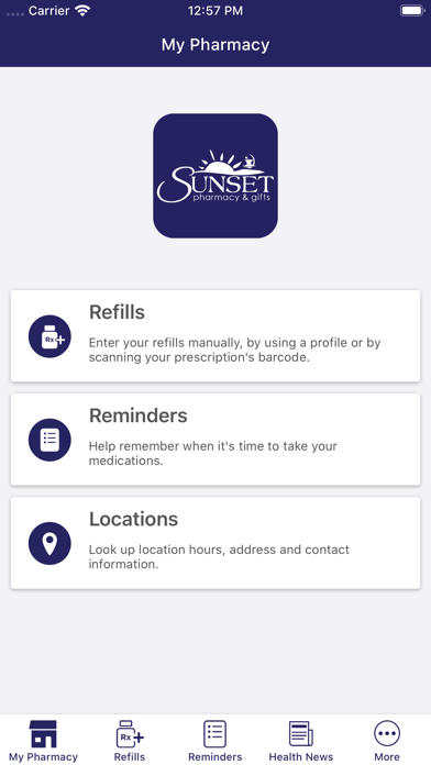 Screenshot #1 pour Sunset Pharmacy