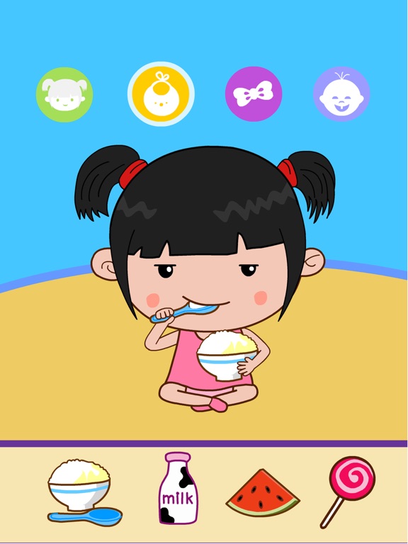 会说话的丫丫 iPad screenshot 1 - Education app