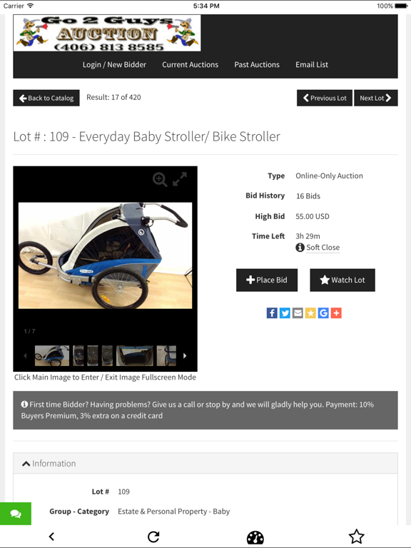Screenshot #4 pour Go 2 Guys Auction