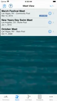iswimtimes iphone screenshot 3