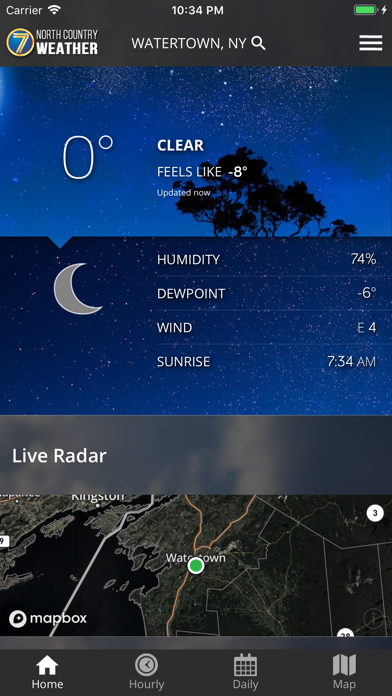 7 News Weather, Watertown NY Screenshot