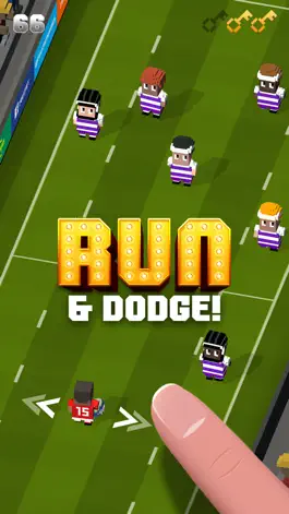 Game screenshot Blocky Rugby apk