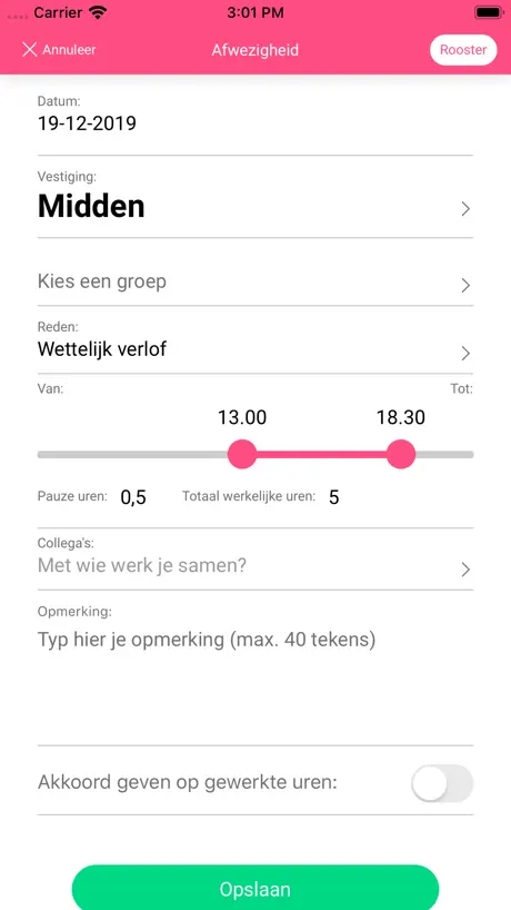 KidsVision personeel
