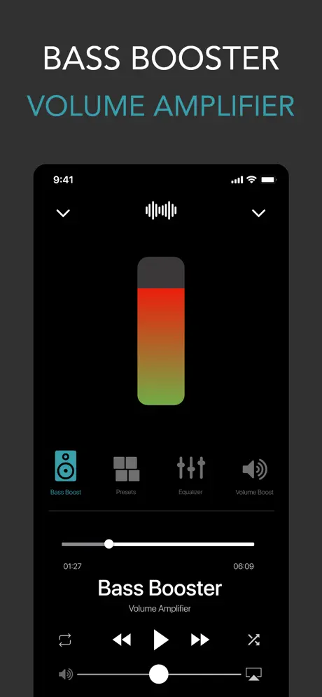 Bass Booster 3D + Volume Boost
