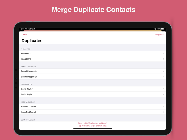 ‎CardSafe - My Contacts Manager Screenshot