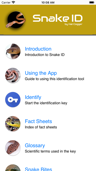 Australian Snake ID Screenshot
