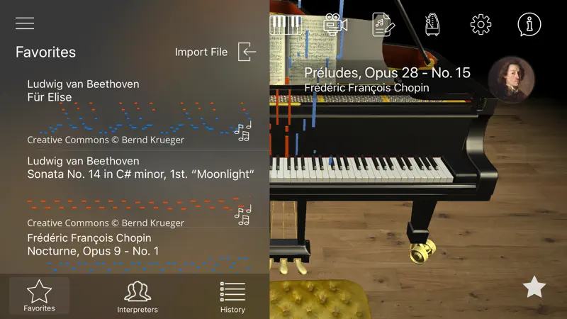 Visual Piano - ビジュアル ピアノ screenshot 2 of 5