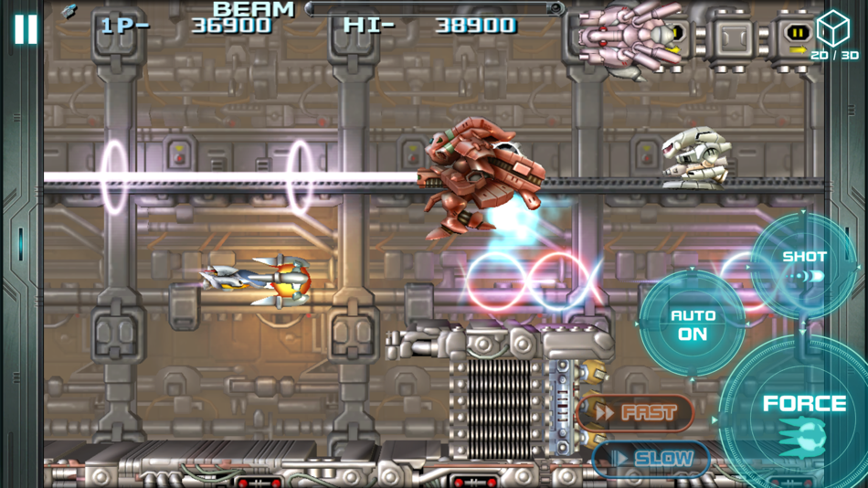 #5. R-Type Dimensions EX (iOS) 来自: Tozai Games, Inc.