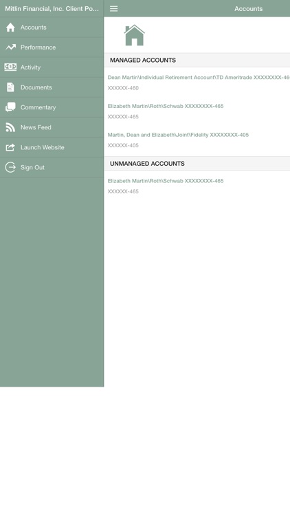 Mitlin Financial Client Portal
