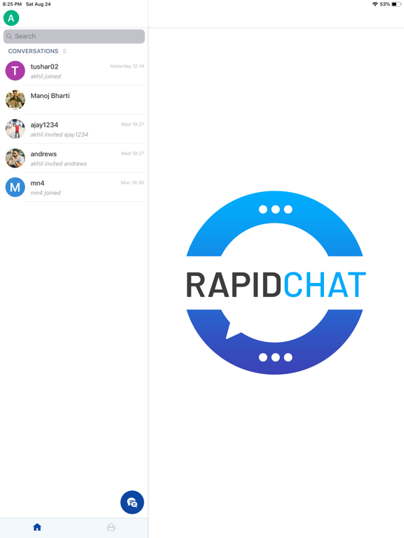 Screenshot #5 pour Rapid Chat - Secure Chatting