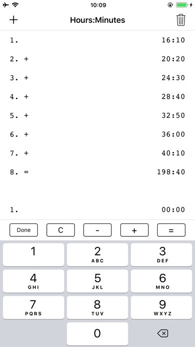 Screenshot #2 pour Hours + Minutes Calculator Pro