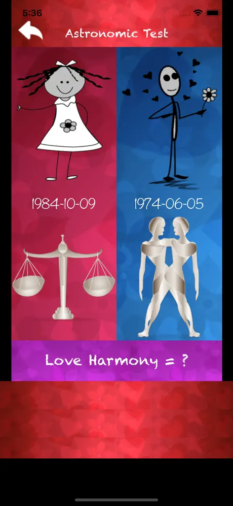 Love Test | calculate love