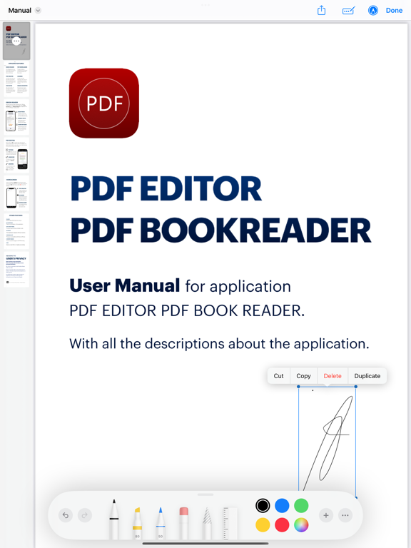 PDF Editor ,PDF Book Reader screenshot 2