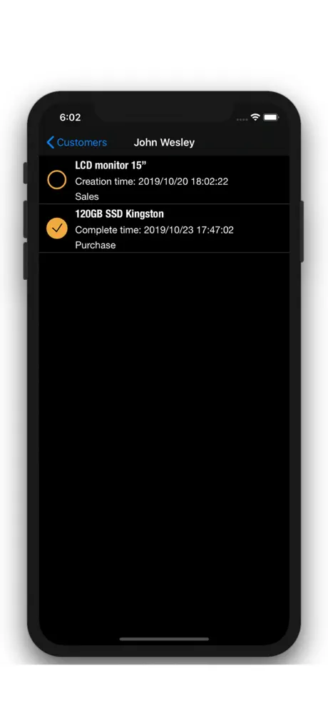 Customer Management - Contacts