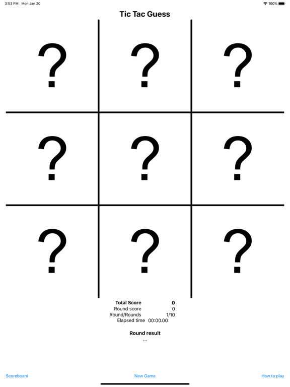 Screenshot #4 pour Tic Tac Guess