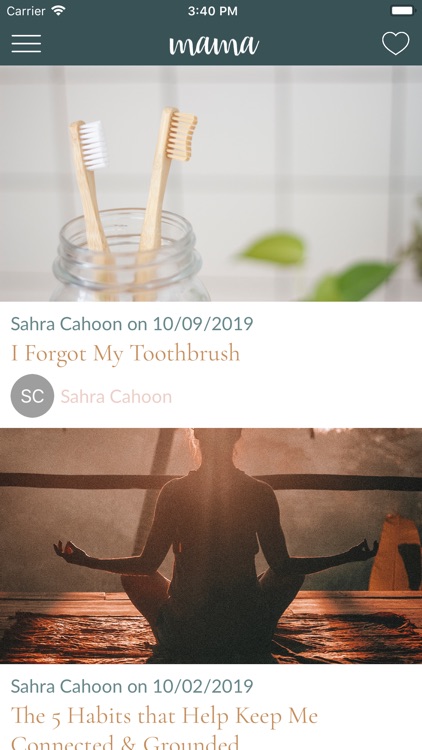 mama—daily self-care for moms