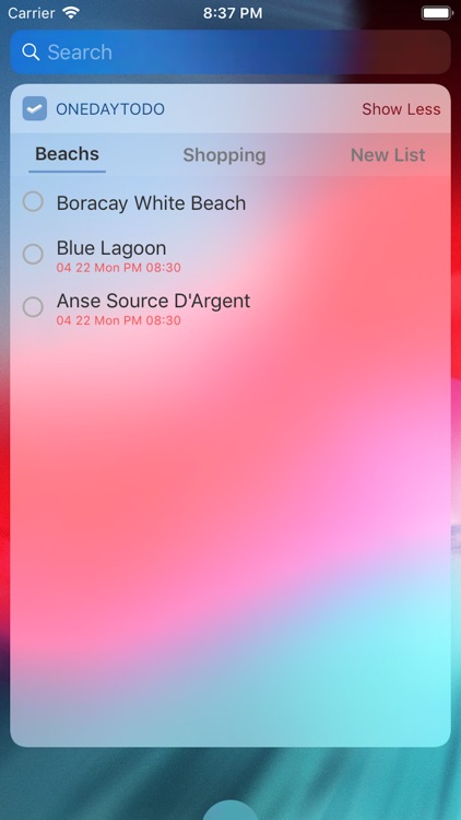 OnedayToDo + Widget screenshot-6