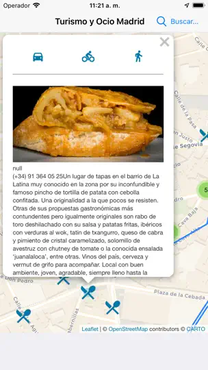 Captura de pantalla de Madrid Turismo Y Ocio en iPhone 1