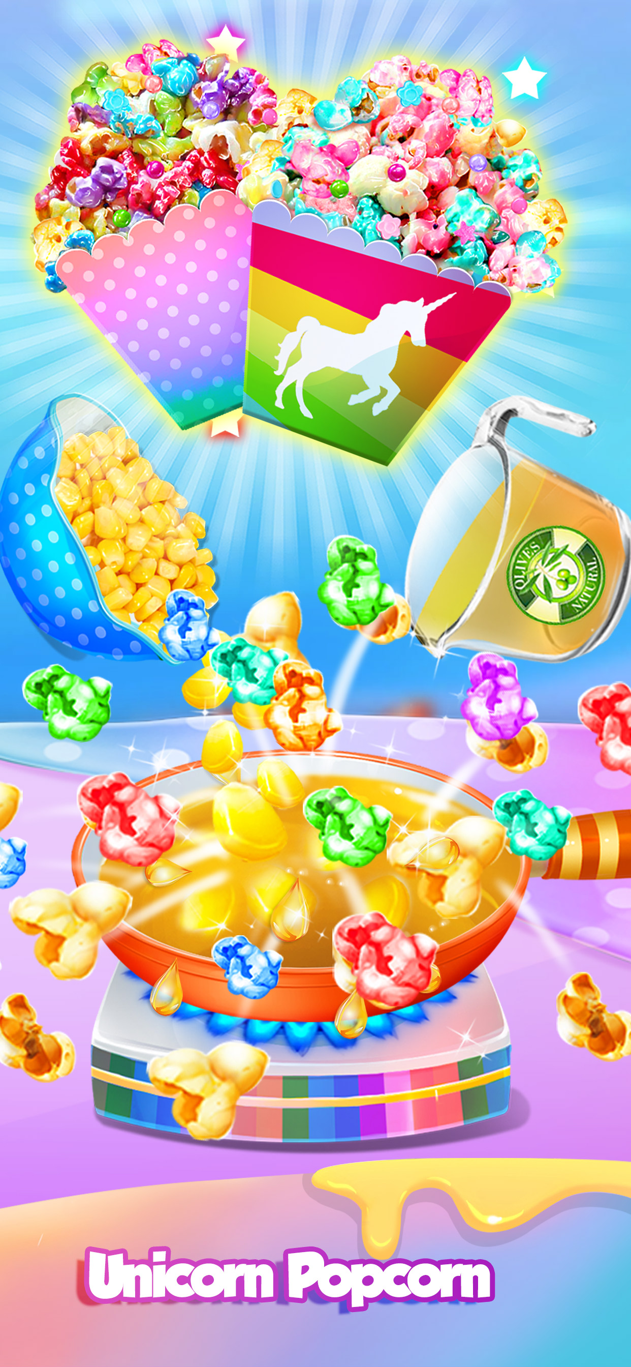 Carnival Unicorn Fair Food