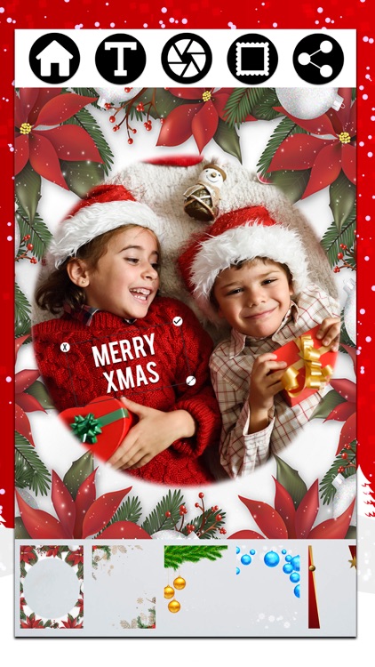 Merry Xmas Photo Frames screenshot-4