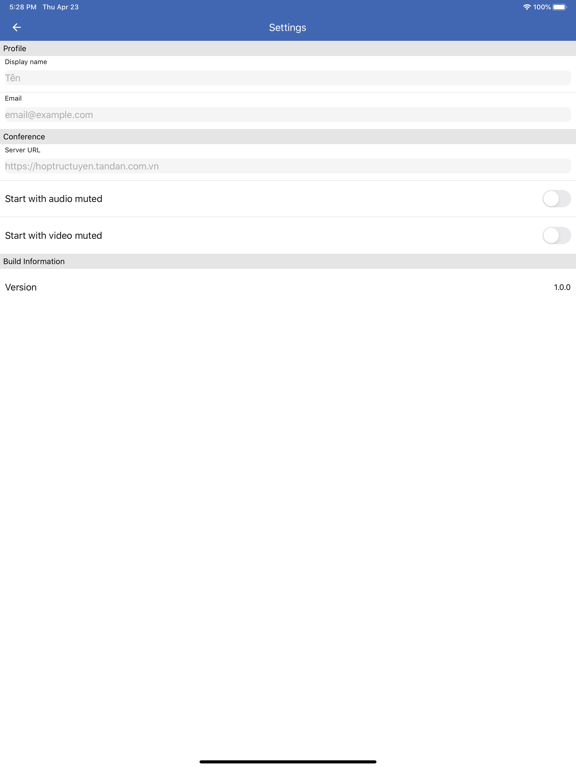 Screenshot #6 pour TDMeeting - Họp trực tuyến