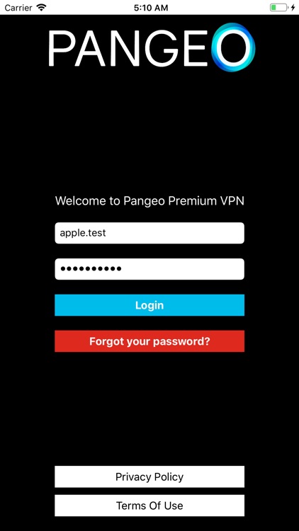 Pangeo M-Pro VPN