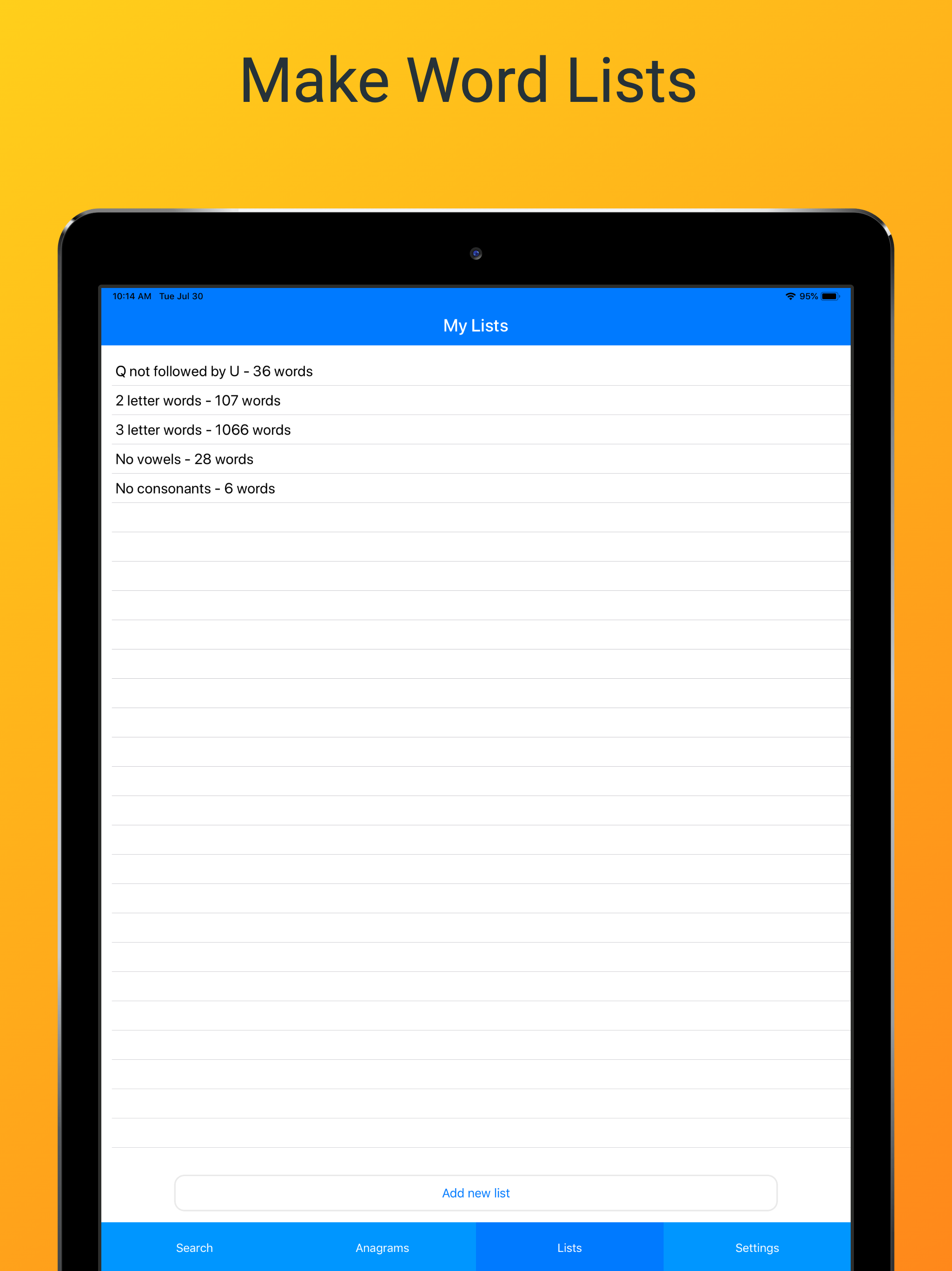 Word Checker (for Scrabble) screenshot 10
