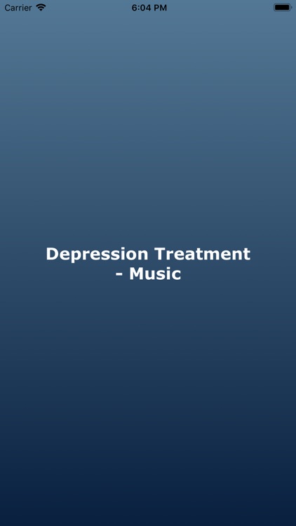 Depression Treatment - Music