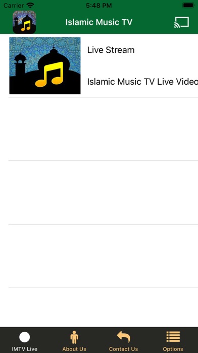 Screenshot #2 pour Islamic Music TV
