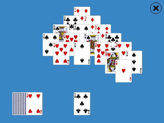 Screenshot #6 pour Classic Pyramid Solitaire