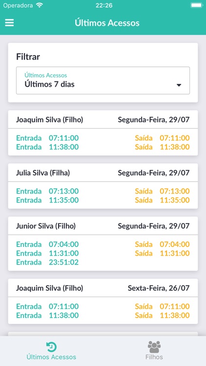 Secullum Escola App