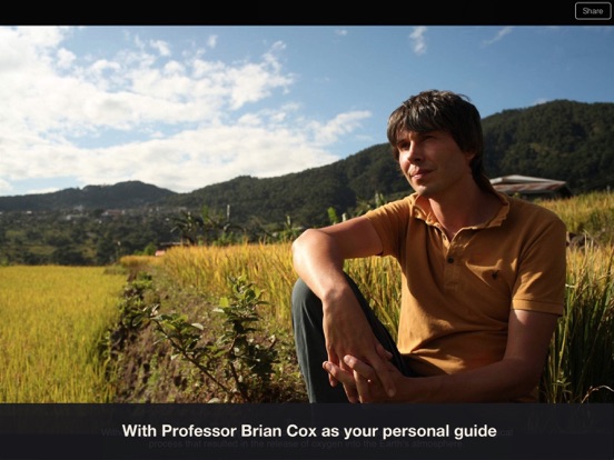 Brian Cox's Wonders of Life iPad app afbeelding 5