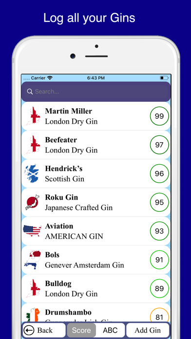 Gin Tasting screenshot 2