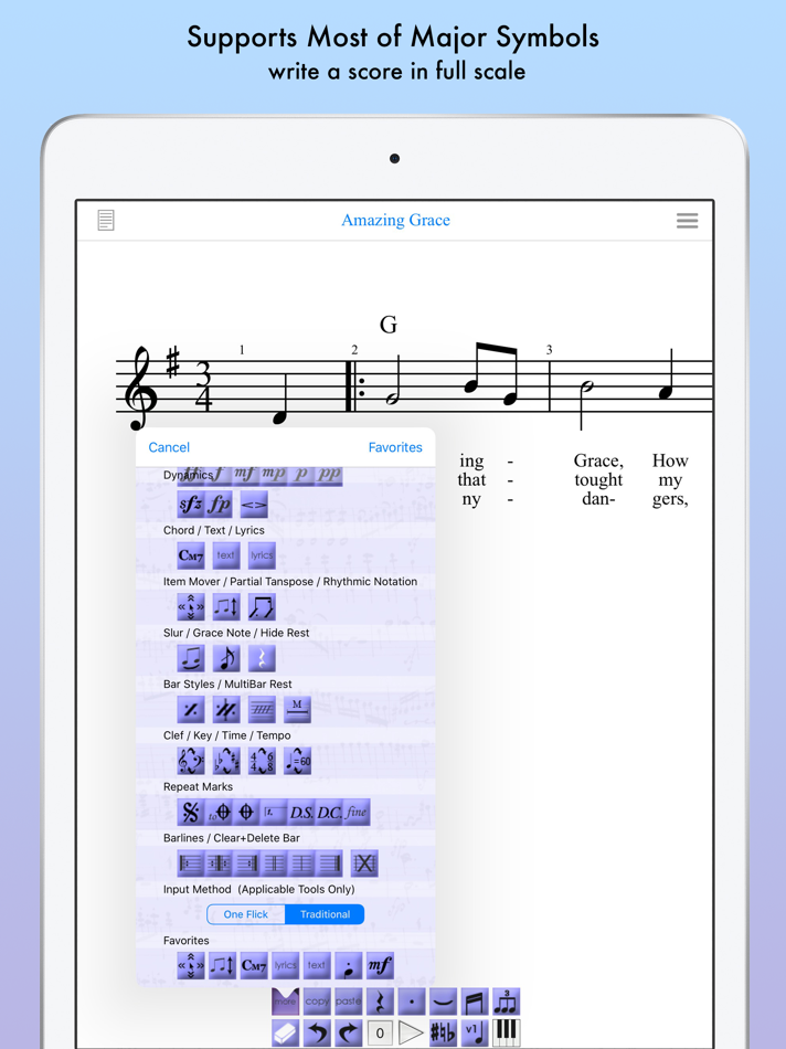 #7. iWriteMusic Pro (iOS) 由: iWriteMusicProject