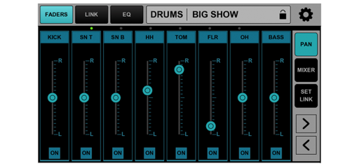 MyMon Personal Monitor Mixer screenshot 3