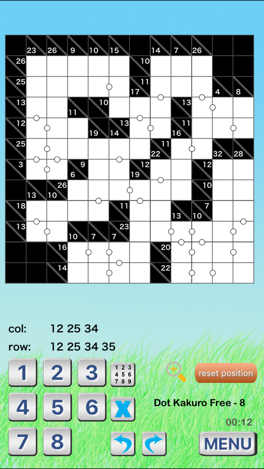 #3. Kakuro Challenge - Cross Sum (iOS) 由: Stanley Lam