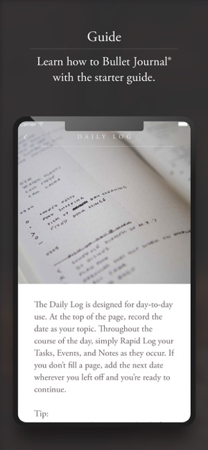 Bullet Journal Companion en App Store