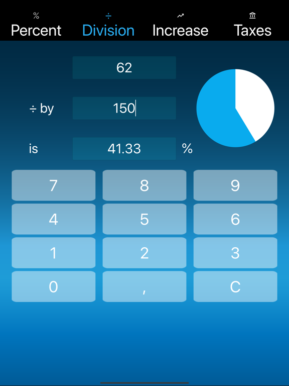 Screenshot #5 pour Calculatrice en pourcentage