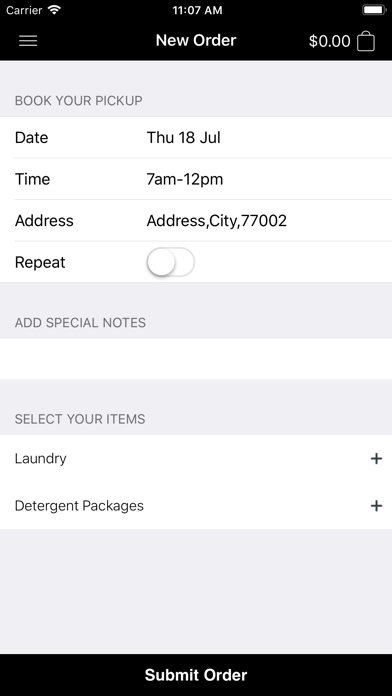 Suds Premier Laundry iPhone screenshot 2 - Shopping app