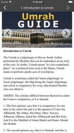 Umrah Guide for Muslim (Islam) iPhone image 1