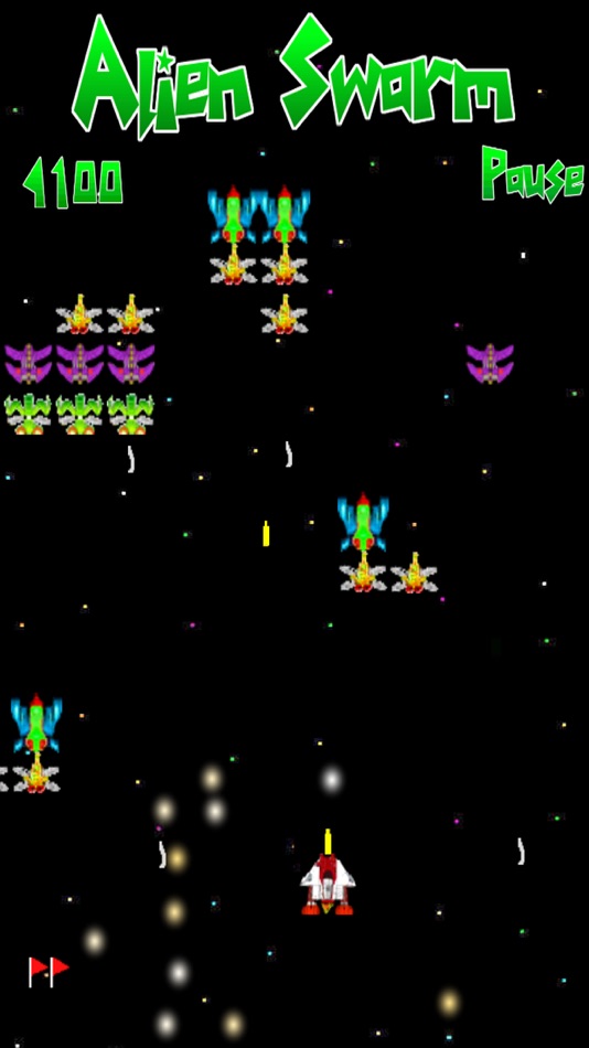 #2. Alien Swarm arcade game (iOS) Podle: Galatic Droids