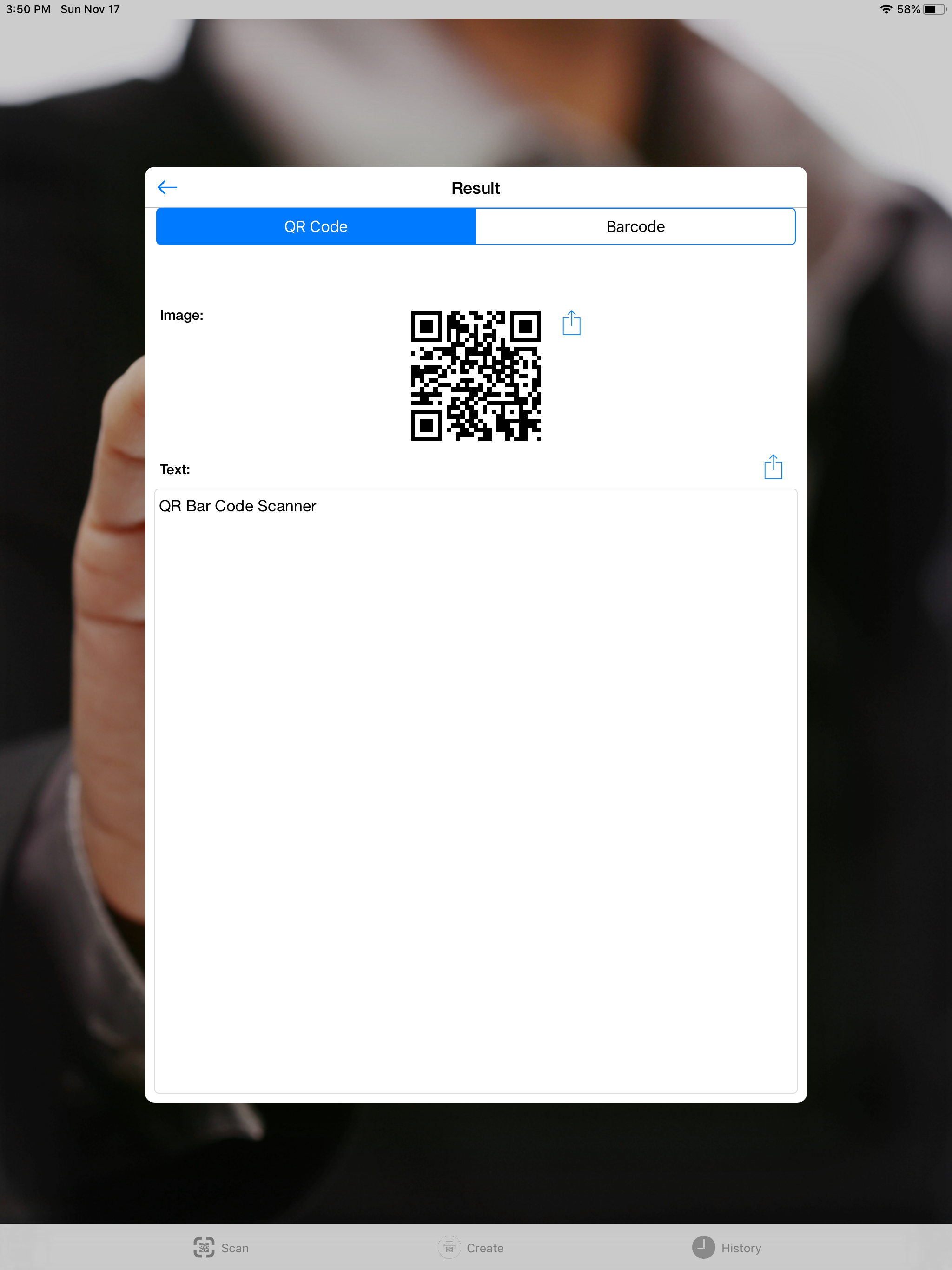 QR Code Reader & Scan BarCode.