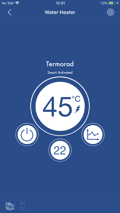 Termorad Smart App Screenshot